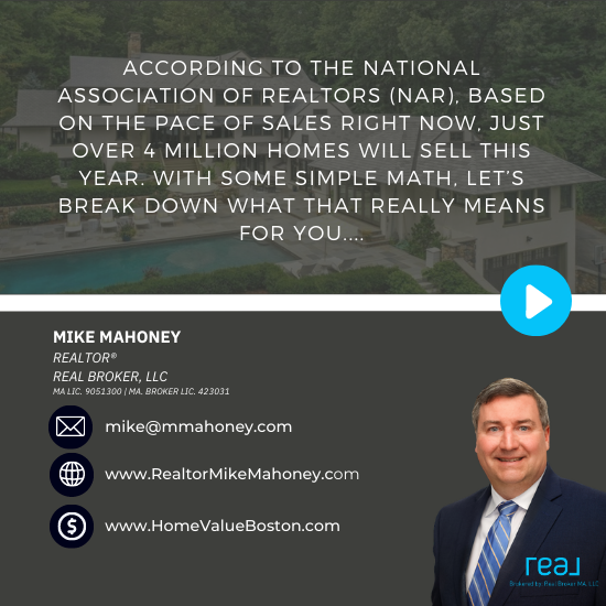 Michael Mahoney Real Broker, LLC 617-615-9435