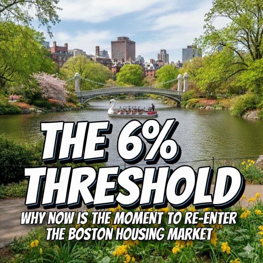The 6% threshold is causing people to re enter the Boston market